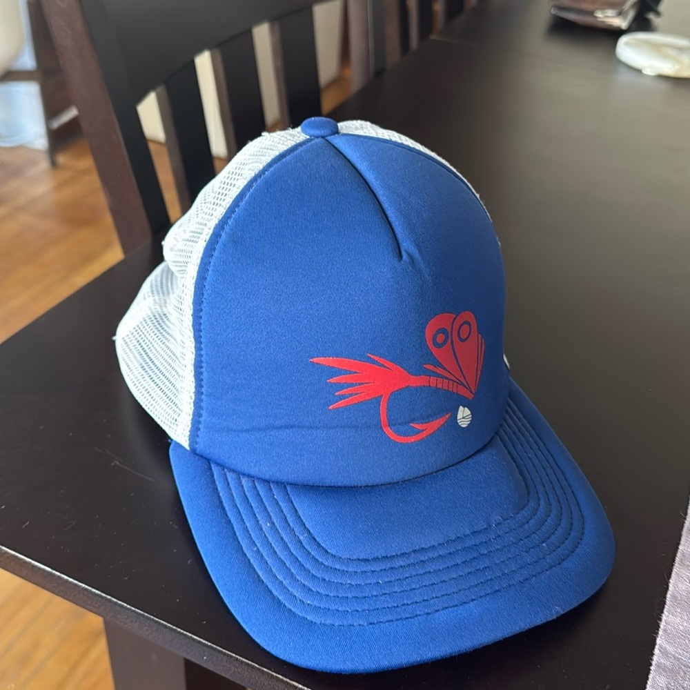 Fly fishing trucker hat